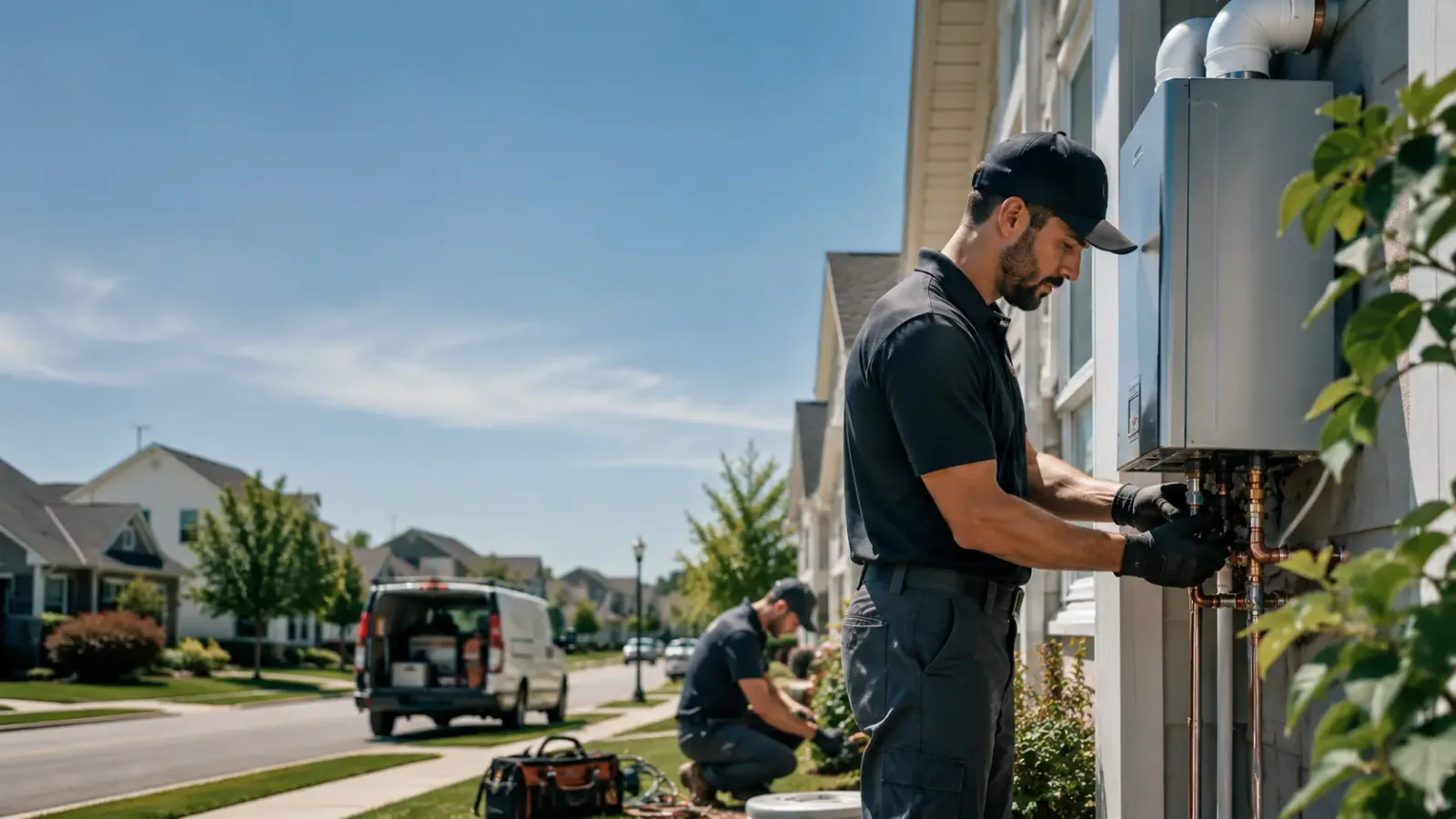 Tankless Water Heater Installation in Channing, MI